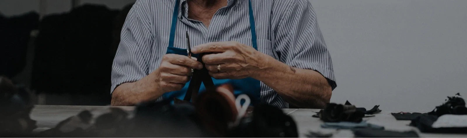 Peccary Leather Gloves Men