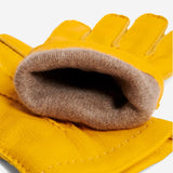 Matteo - Italian gloves made of American deerskin leather with cashmere lining- Fratelli Orsini - Luxury Leather Gloves - Handmade in Italy - 2