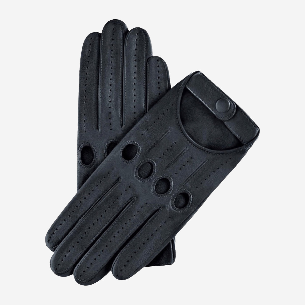 Autohandschuhe Klassisch Damen Schwarz
