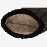 Alessandro (black) - Italian lambskin leather gloves with cashmere lining & touchscreen feature - Fratelli Orsini - Luxury Leather Gloves - Handmade in Italy - 2