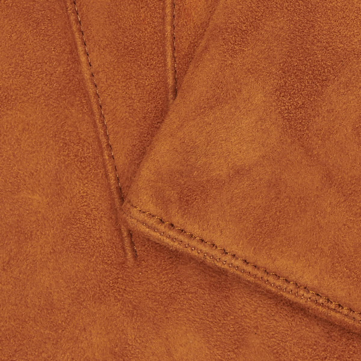 Angelo (cognac) - suede leather gloves with luxurious cashmere lining - Fratelli Orsini - Luxury Leather Gloves - Handmade in Italy - 3