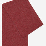 Riccardo (red & grey) - 100% cashmere scarf with pattern - Fratelli Orsini - Luxury Cashmere Scarf - Handmade in Italy - 1