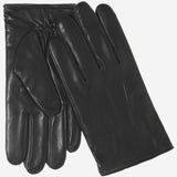 Giovanni (black) - classic Italian lambskin leather gloves with cashmere lining - Fratelli Orsini - Luxury Leather Gloves - Handmade in Italy - 2