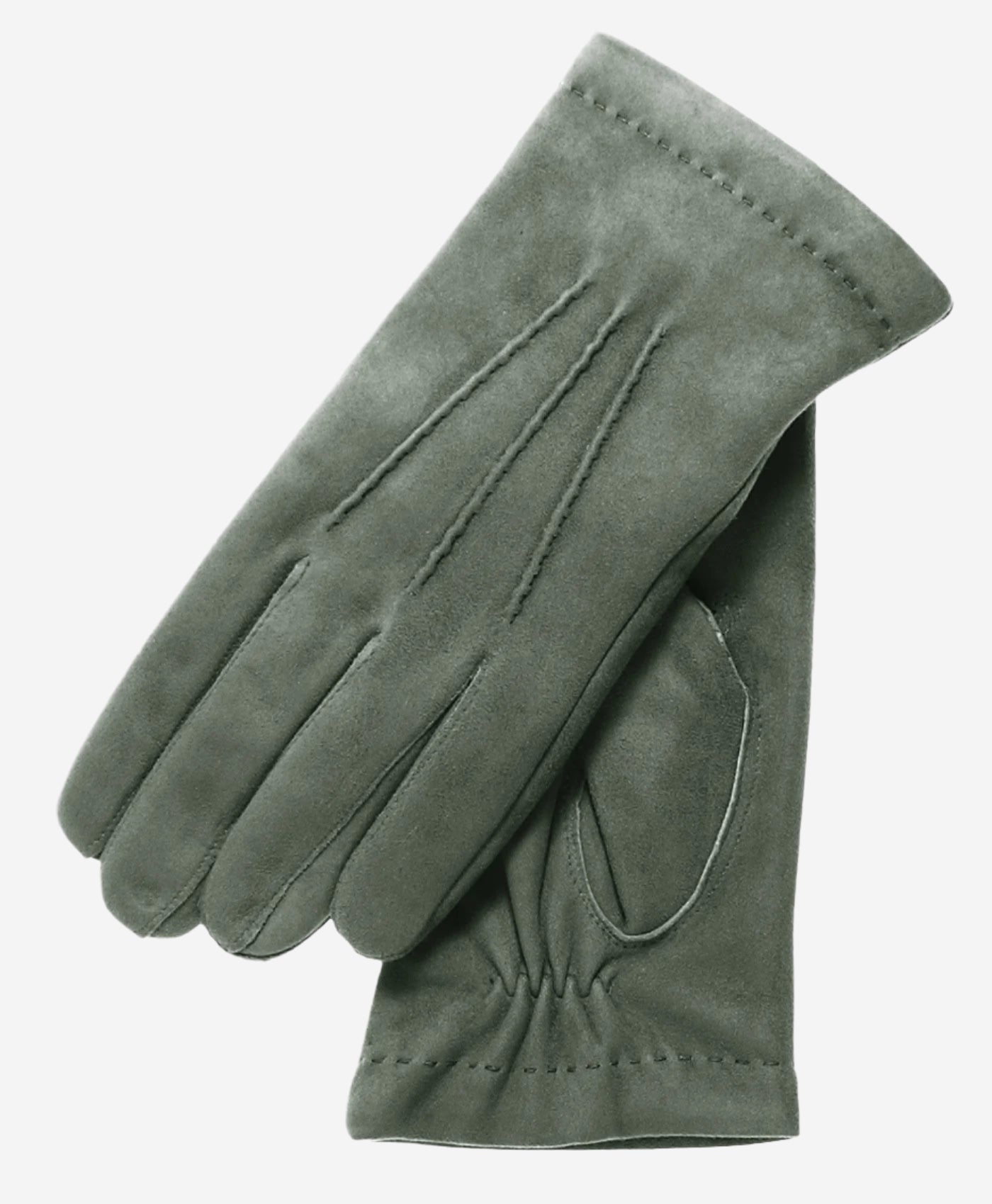 CC3117 (slate) - Men's Italian Cashmere Lined Suede Formal and Dress Leather Gloves - Leather Gloves Online - Luxury Leather Gloves - 1