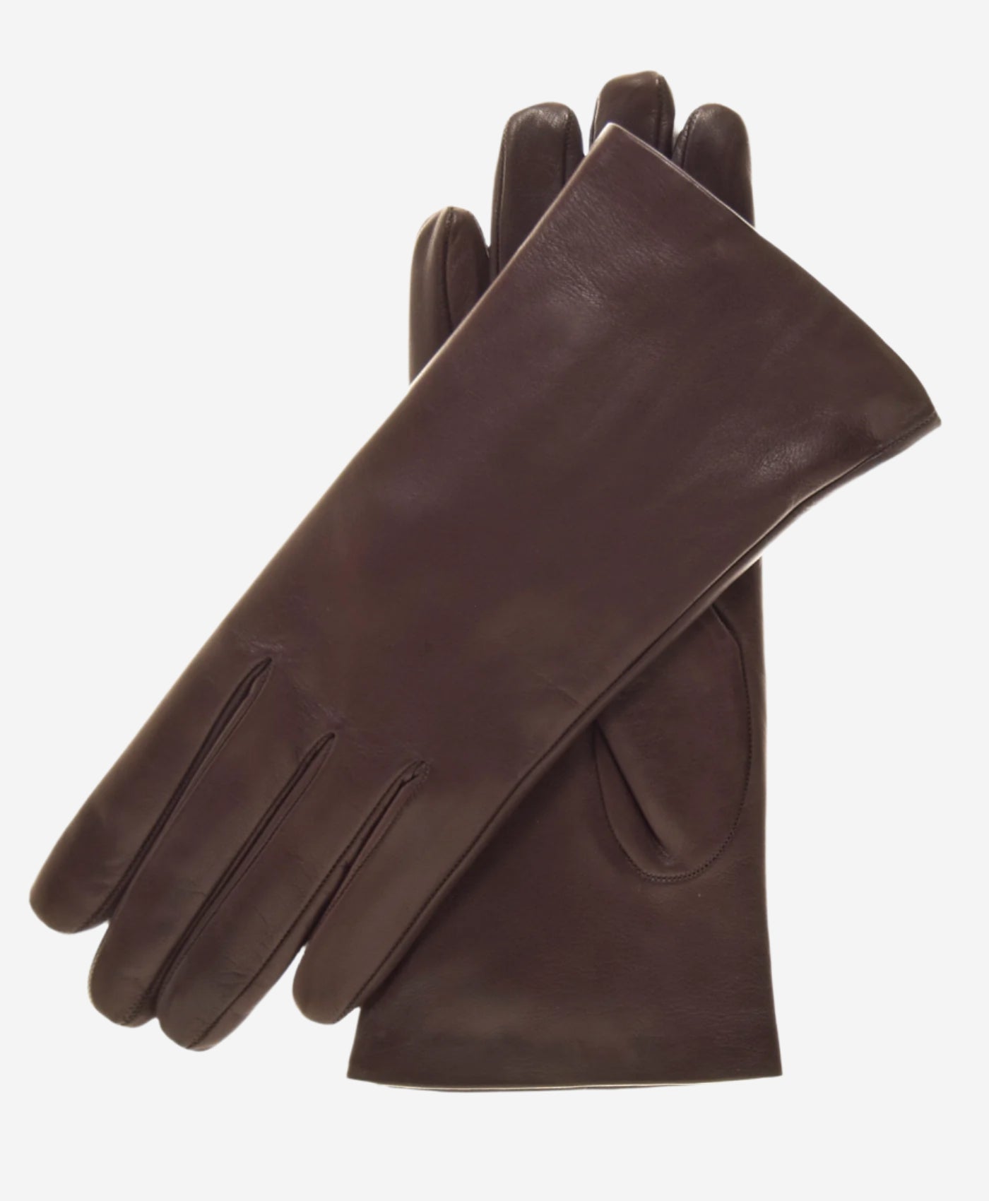 ER4003 (brown) - Women's Italian Rabbit Fur Gloves - Leather Gloves Online - Luxury Leather Gloves - 2