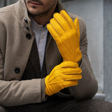 Matteo - Italian gloves made of American deerskin leather with cashmere lining- Fratelli Orsini - Luxury Leather Gloves - Handmade in Italy - 8