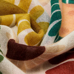 Evelina (yellow) - soft and lightweight Italian scarf from premium wool - Fratelli Orsini - Luxury Italian Scarf - Handmade in Italy - 4