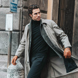 Leonardo (brown) - Italian driving gloves made of American deerskin leather- Fratelli Orsini - Luxury Driving Gloves - Handmade in Italy - 7