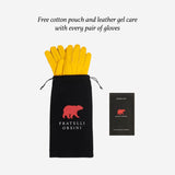 CC4585 (black) - Women's Italian Cashmere Lined Lambskin Gloves with Colorful Fourchettes