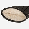 Aldo (black) - Italian lambskin leather gloves with lambswool lining & touchscreen feature - Fratelli Orsini - Luxury Leather Gloves - Handmade in Italy - 2