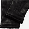 Alessandro (black) - Italian lambskin leather gloves with cashmere lining & touchscreen feature - Fratelli Orsini - Luxury Leather Gloves - Handmade in Italy - 3