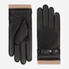 Alonzo (Schwarz) - Italienische Handschuhe aus Lammleder mit Kaschmirfutter & Touchscreen-Funktion