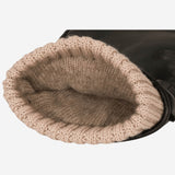 Alonzo (black) - Italian lambskin leather gloves with cashmere lining & touchscreen feature Fratelli Orsini - Luxury Leather Gloves - Handmade in Italy - 2