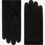 Angelo (black) - suede leather gloves with luxurious cashmere lining
 - Fratelli Orsini - Luxury Leather Gloves - Handmade in Italy - 1