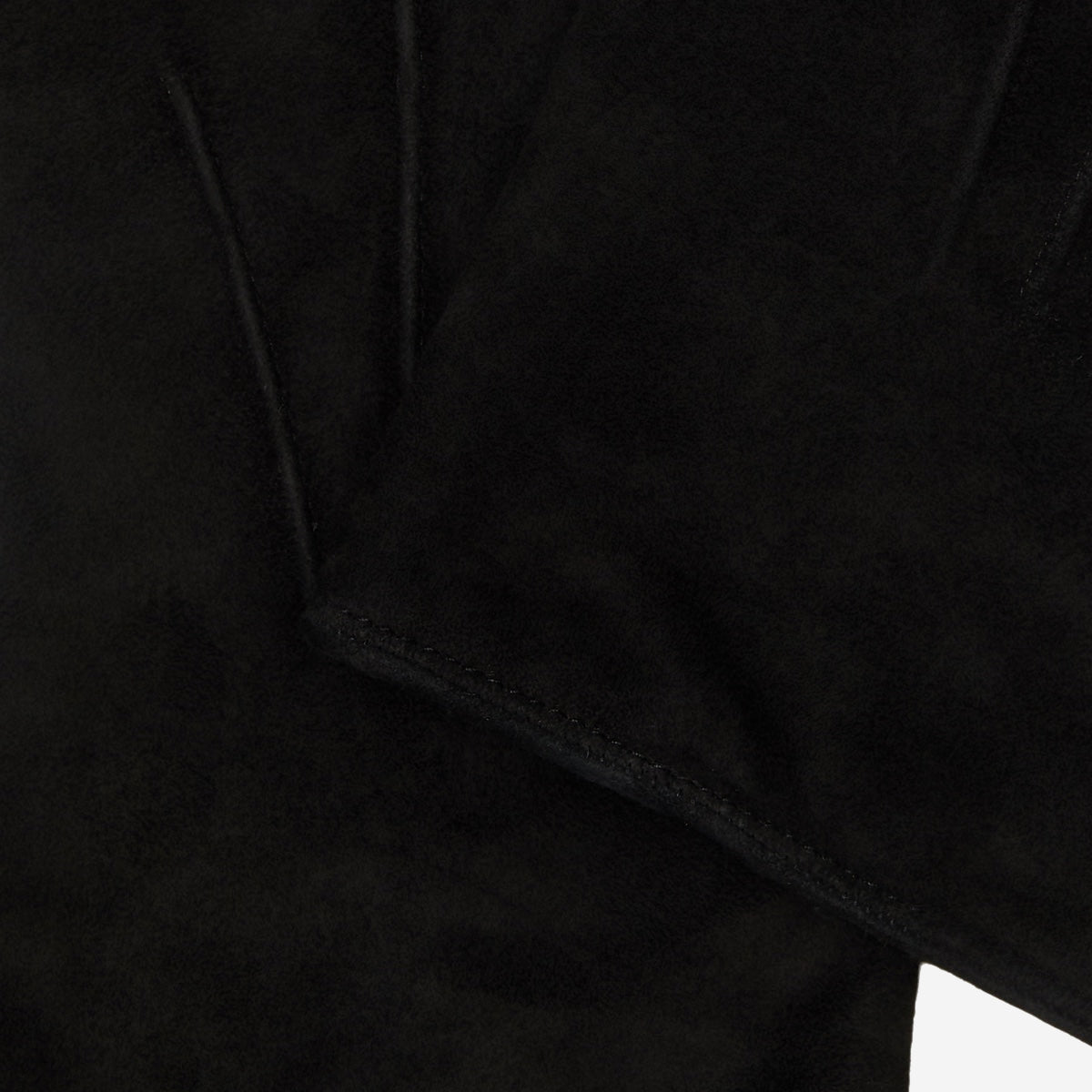 Angelo (black) - suede leather gloves with luxurious cashmere lining
 - Fratelli Orsini - Luxury Leather Gloves - Handmade in Italy - 3