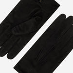 Angelo (black) - suede leather gloves with luxurious cashmere lining
 - Fratelli Orsini - Luxury Leather Gloves - Handmade in Italy - 4