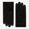 Angelo (schwarz) - Wildlederhandschuhe mit luxuriösem Kaschmirfutter