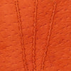 Antonio (orange) - Italian peccary leather gloves with cashmere lining