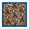 Bruna (blue)- Soft and lightweight Italian foulard from pure silk