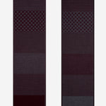 Bruno (grey/red) - warm and soft Italian scarf from wool blend - Fratelli Orsini - Luxury Italian Scarf - Handmade in Italy - 3