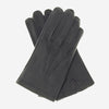 CA0395 (grey) - Handsewn Italian cashmere lined men's carpincho dress gloves