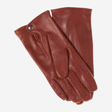 CA3630 (brown) - Men's Italian winter lambskin driving gloves lined in cashmere