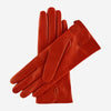 CA4987 (red) - Women's Italian leather lambskin gloves with strap