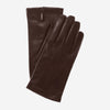 CC3001 (brown) - Men's Italian cashmere lined leather gloves