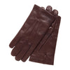 CC3001 (brown) - Men's Italian cashmere lined leather gloves