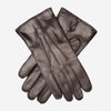 CC3104 (brown) - Men's handsewn cashmere lined leather gloves