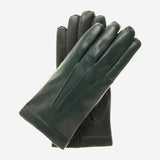 CC3301 (Hunter) – Herren-Lederhandschuhe mit italienischem Kaschmirfutter und Touchscreen-Funktion