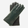 CC3301 (hunter) - Men's Italian cashmere lined touchscreen leather gloves