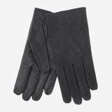 CC3556 (black) - Men's touchscreen suede and lambskin gloves with cashmere lining