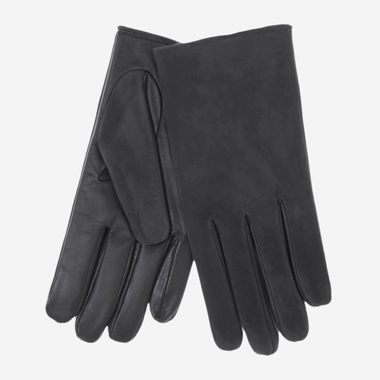 CC3556 (black) - Men's touchscreen suede and lambskin gloves with cashmere lining