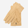 CC3630 (natural) - Men's Handsewn Italian Cashmere Lined Nubuck Gloves