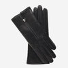 CC4301 (black) - Women's Handsewn Italian Cashmere Lined Leather Gloves