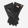 CD4136 (black) - Women's Italian Cashmere Lined Leather Driving Gloves