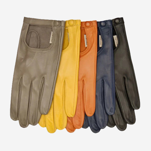 CD4244 (taupe) - Women's Classico Italian Lambskin Driving Gloves