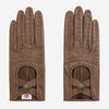 CD4378 (Camel) - Sportliche italienische Damen-Lederhandschuhe