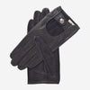 CD4466 (Schwarz) - Belüftete Lederhandschuhe für Damen