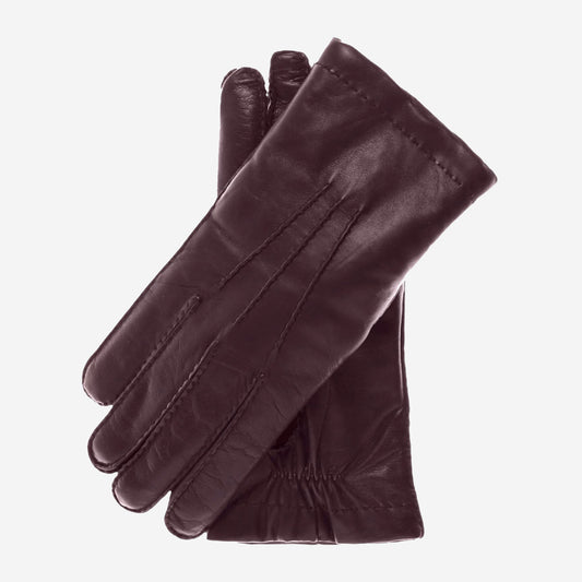 CL3103 (brown) - Men's Handsewn Lamb Shearling Winter Leather Gloves
