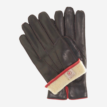 CL3505 (black) - Men's Italian Handsewn Shearling Gloves