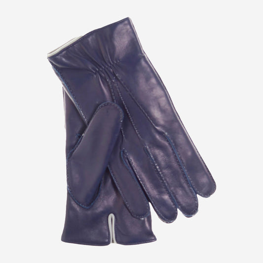 CL3505 (blue) - Men's Italian Handsewn Shearling Gloves