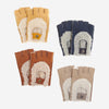 CL4522 (navy) - Women's Italian Shearling Fingerless Gloves