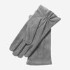 CS3117 (grey) - Men's Italian Silk Lined Suede Formal and Dress Leather Gloves
