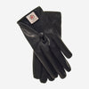 CS4362 (black) - Women's Italian Silk Lined Gloves with Center Button