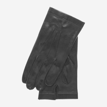 CU1001 (black) - Men's Italian Unlined Leather Gloves