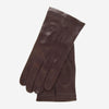 CU1001 (brown) - Men's Italian unlined leather gloves