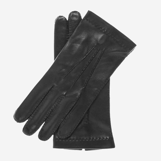 CU1003 (black) - Men's handsewn Italian unlined leather gloves