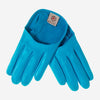 CU4303 (aqua) - Women's short Italian leather gloves